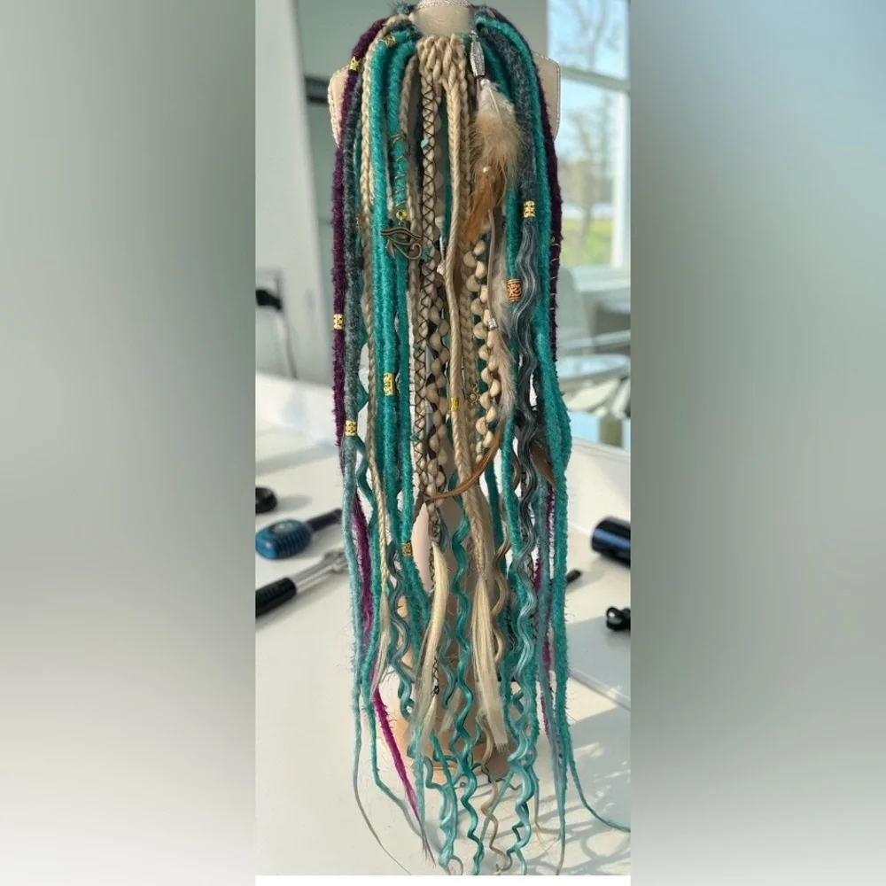Mermaid Boho Goddess Ponytail - Picture 6 of 6